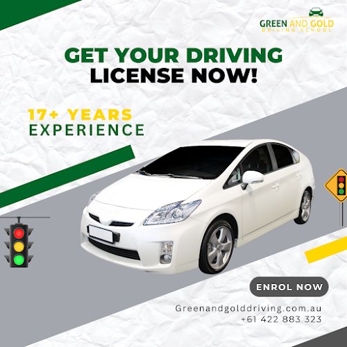 Green and Gold-Driving School in Blacktown