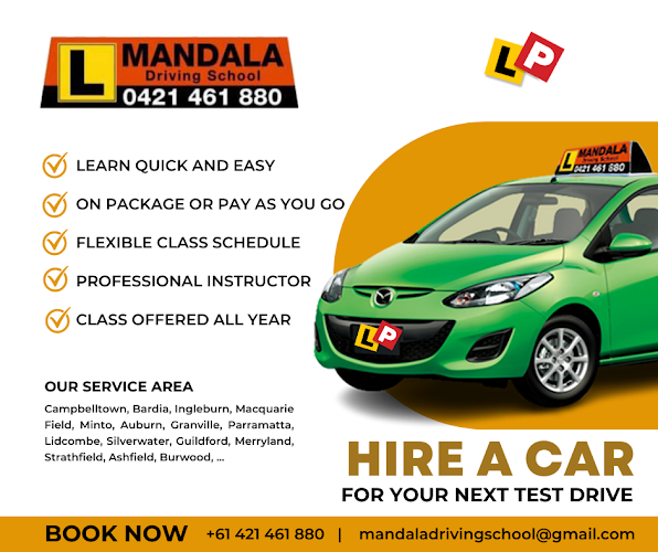 Mandala Driving School in Ingleburn