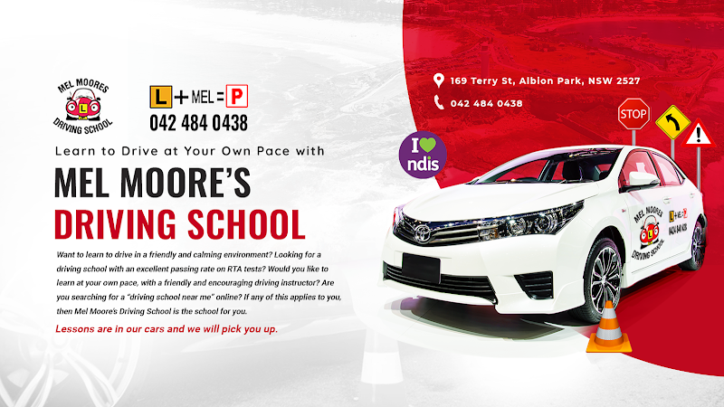 Mel Moore's Driving School in Albion Park