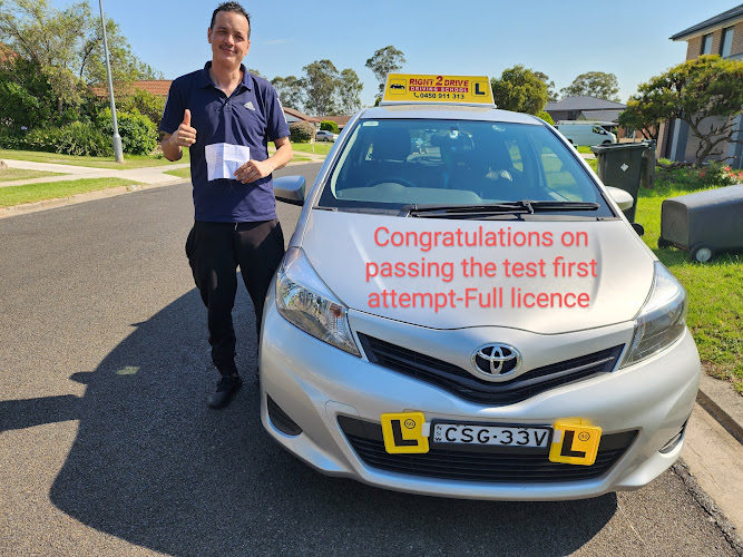 Right 2 Drive Driving School MINTO 2566 in Minto