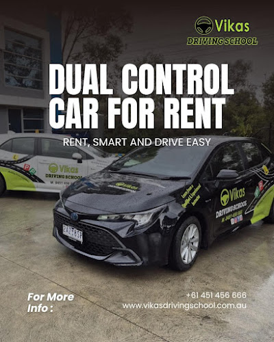Vikas Driving School & Dual Control Car Rental in Hughesdale
